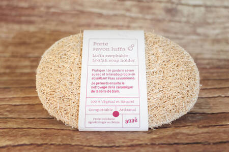 porte savon luffa allongé