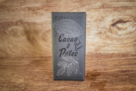 Chocolat aux dattes 81% 90 g BIO