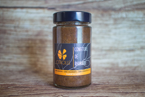 confiture rhubarbe 230g