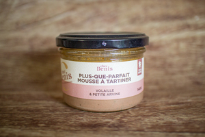mousse à tartiner Plus-que-parfait: volaille & petite Arvine 140 g 