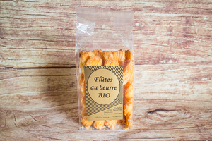 Flûtes au beurre 125 g BIO