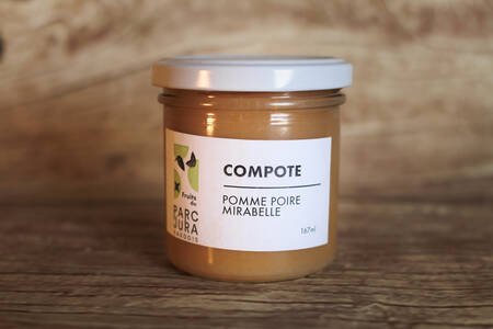 compote pomme, poire et mirabelle 16.7 cl 
