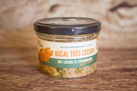 terrine bocal très cochon 150 g 