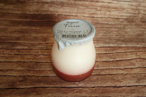 yogourt vache fraise 140 g BIO