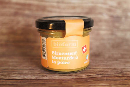Moutarde à la poire 100 g BIO